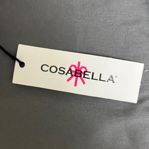 Cosabella Black Sheer Long Sleeve Top - Picture 2 of 3